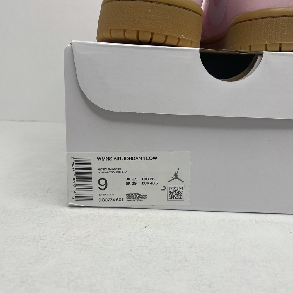 Nike Air Jordan 1 Retro Low WMNS “Artic Pink Gum” - Picture 7 of 7